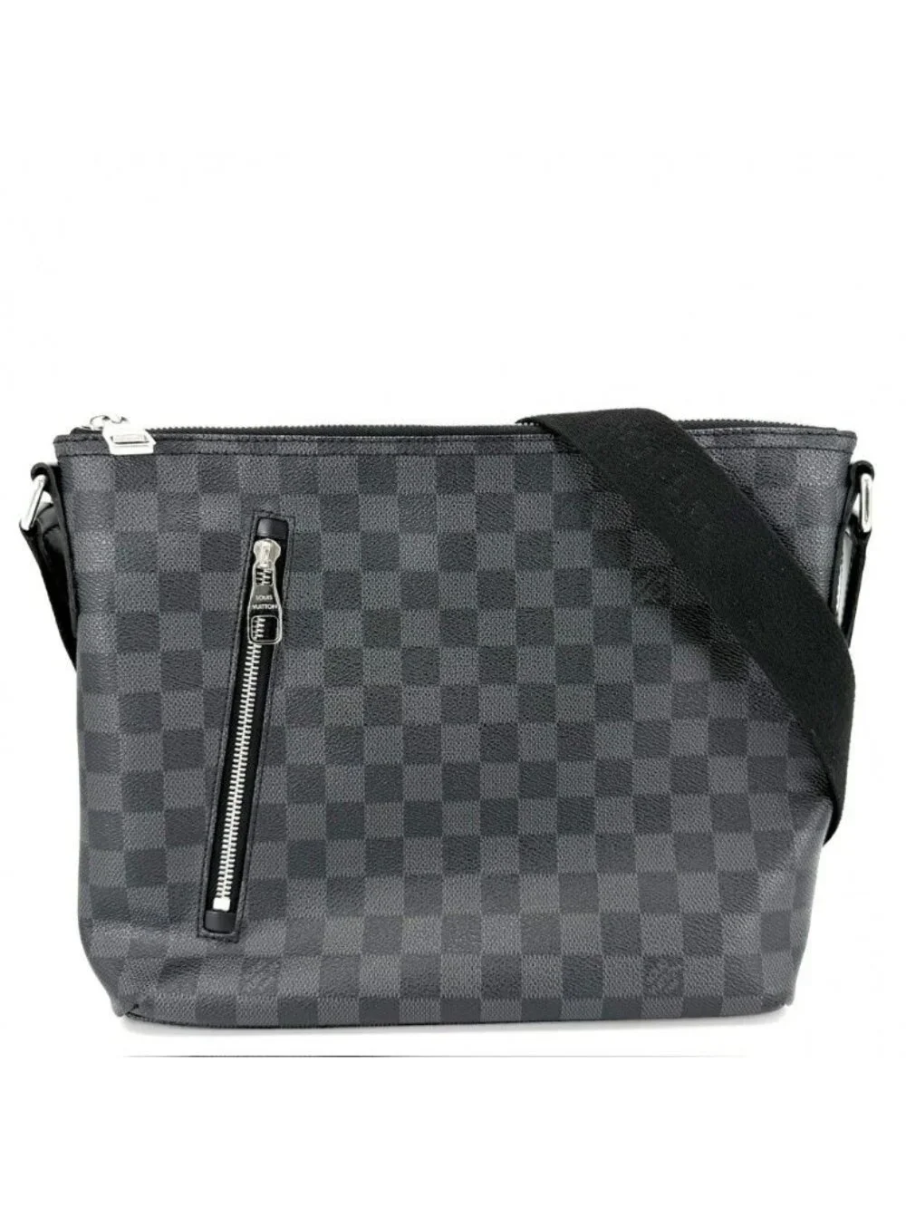 Louis Vuitton Shoulder Bag Damier Graphite Mick PM Bag Crossbody Black Silver